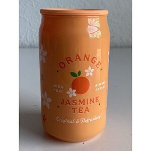 DW Home Orange Jasmine Tea Soda Pop Scented Candle 15.4 Oz NEW